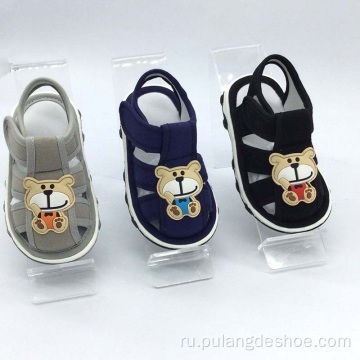 Новый дизайн Baby Boy Sandals со звуком